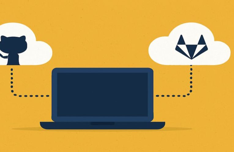 Terhubung GitHub GitLab