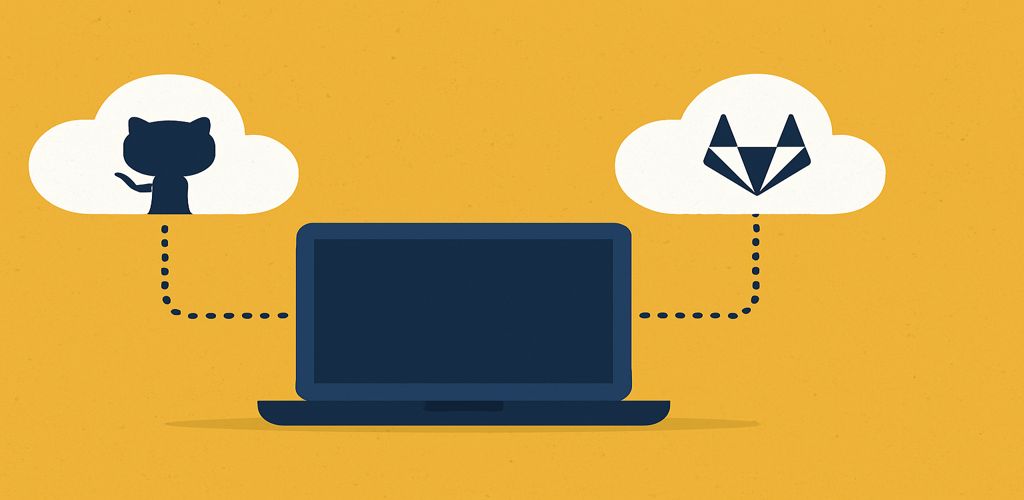 Terhubung GitHub GitLab