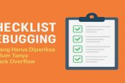 Checklist Debugging