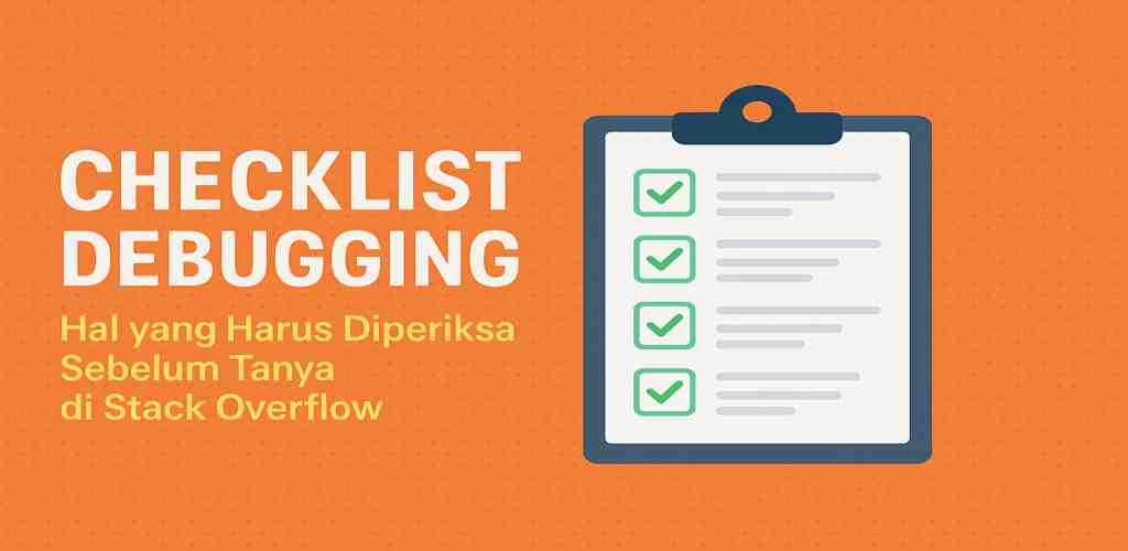 Checklist Debugging