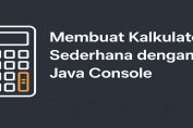 Kalkulator Java Console